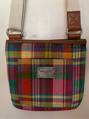 Tommy Hilfiger Rainbow Plaid Purse